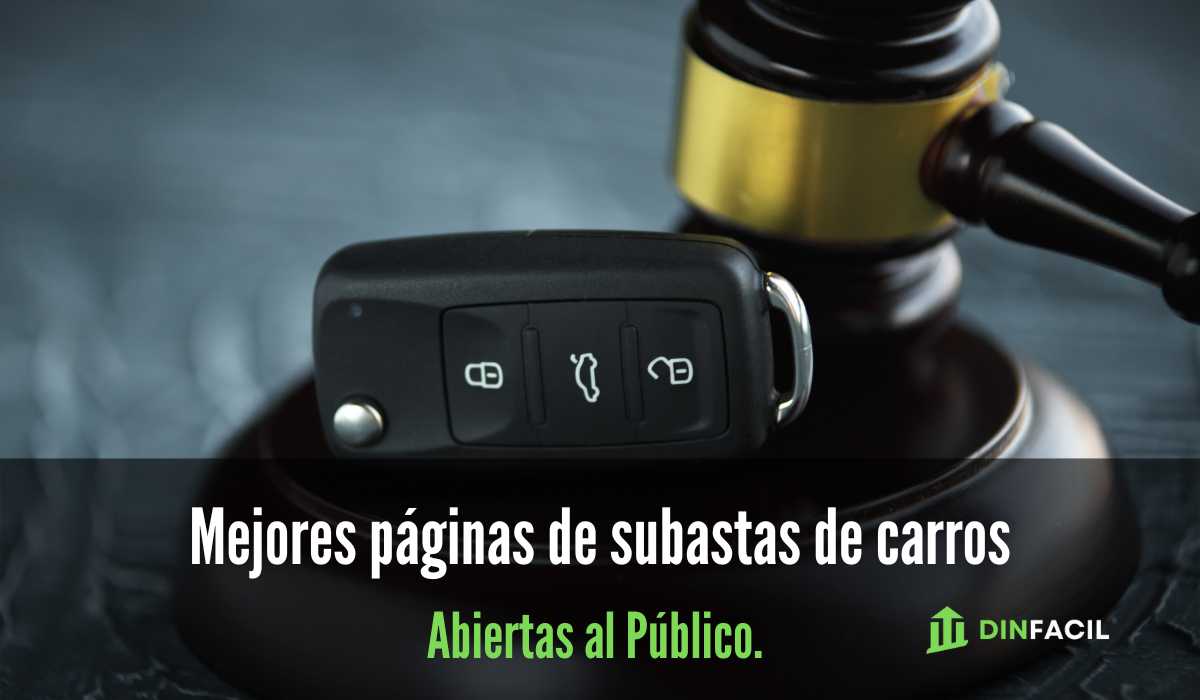 Mejores páginas de subastas de carros abiertas al público.