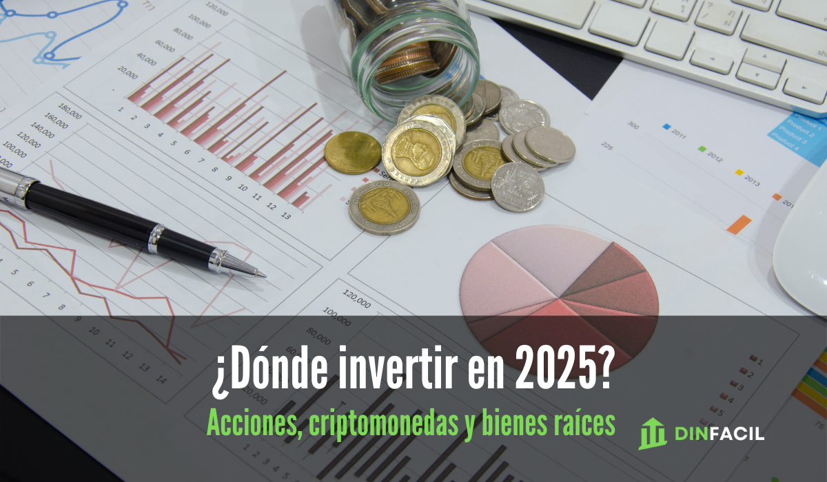 ¿Dónde invertir en 2025 Comparemos acciones, criptomonedas y bienes raíces